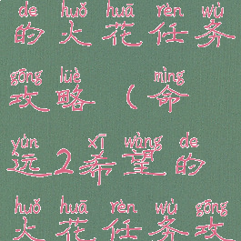 命运2希望的火花任务攻略(命运2希望的火花任务攻略图)